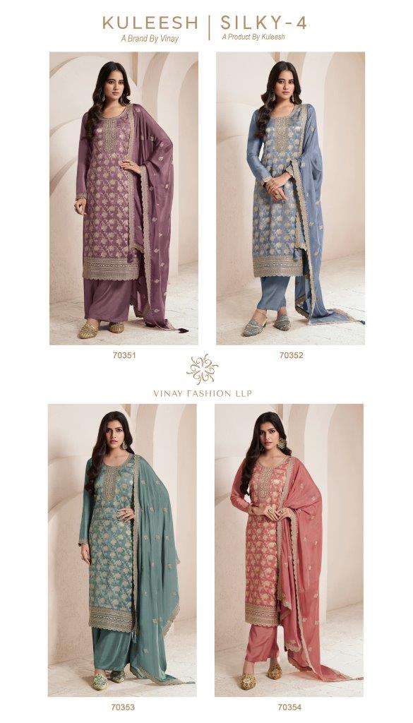 Kuleesh-Silky-Vol-04-Vinay Fshion-Asliwholesale-z-Catalogue
